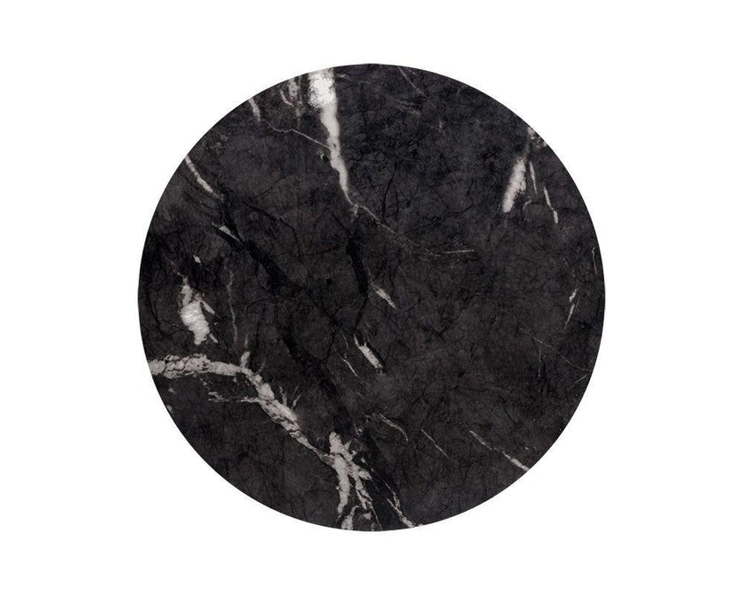 Sunpan Goya End Table Concrete - Black