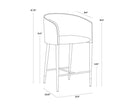 Sunpan Asher Counter Stool