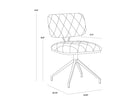 Sunpan Virtu Swivel Dining Chair - Set of 2 DSC