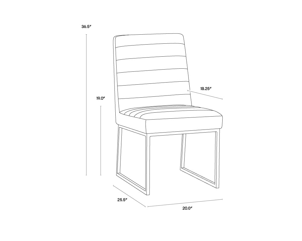 Sunpan Spyros Dining Chair - Set of 2