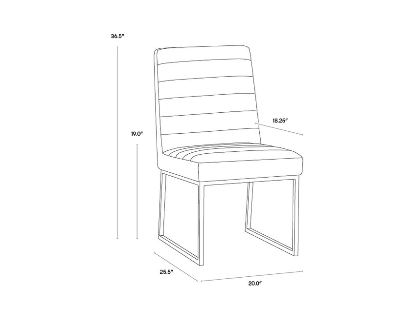 Sunpan Spyros Dining Chair - Set of 2