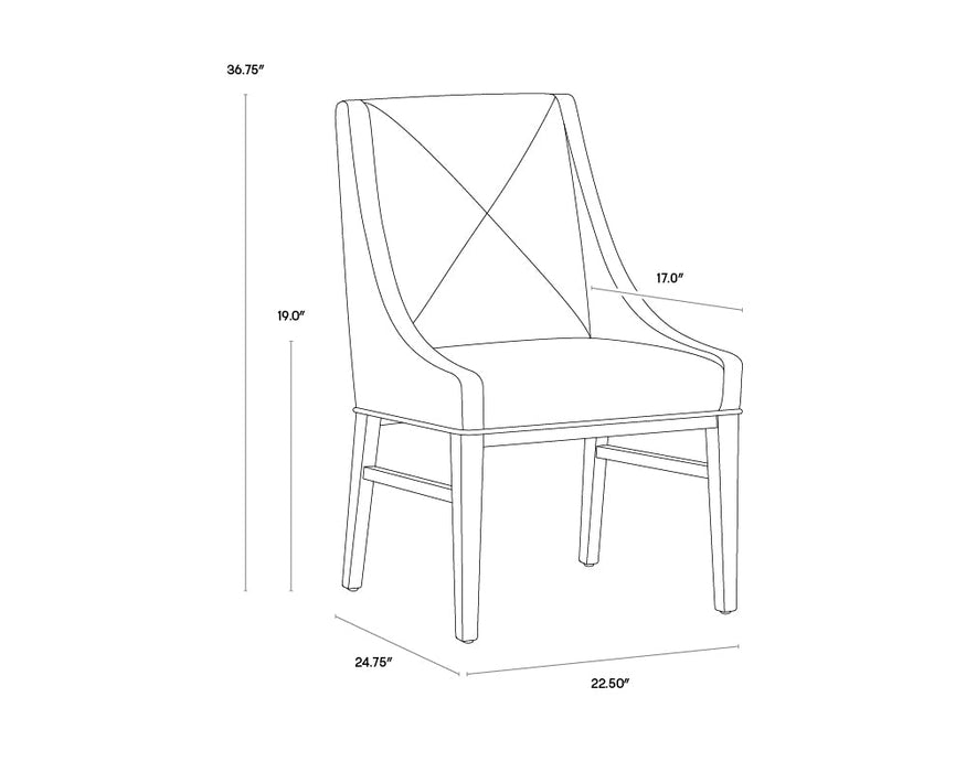 Sunpan Zion Dining Chair