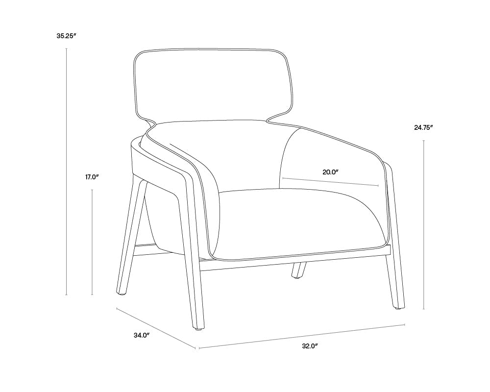Sunpan Maximus Armchair