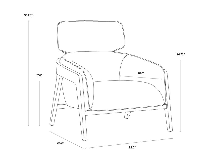 Sunpan Maximus Armchair