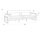 Sunpan Belinda Sofa - Symphony Greige