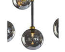 Sunpan Deimos Chandelier - Large - Smoke Grey