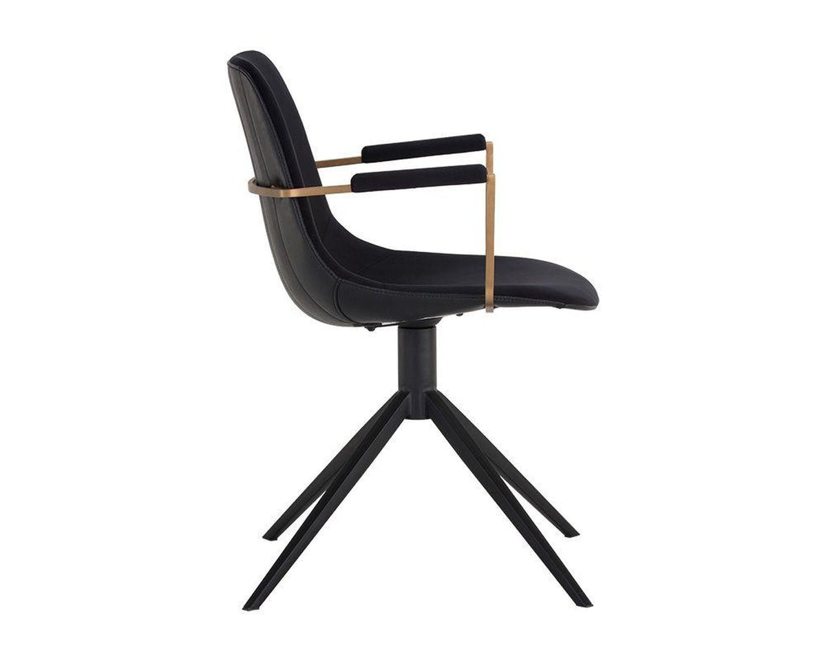 Sunpan Cassius Swivel Chair Clearance