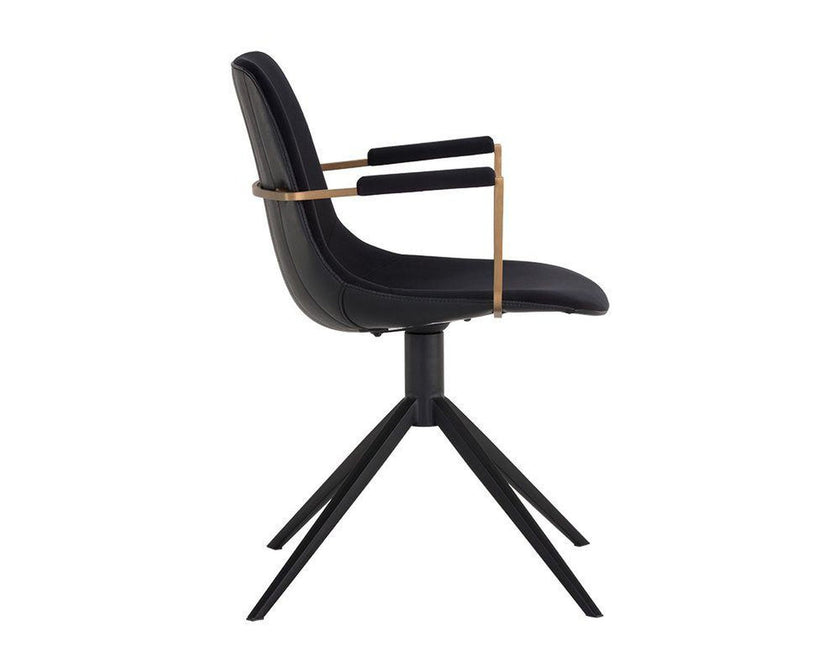 Sunpan Cassius Swivel Chair Clearance