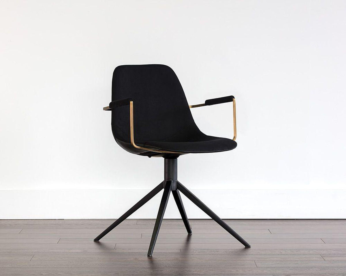 Sunpan Cassius Swivel Chair Clearance