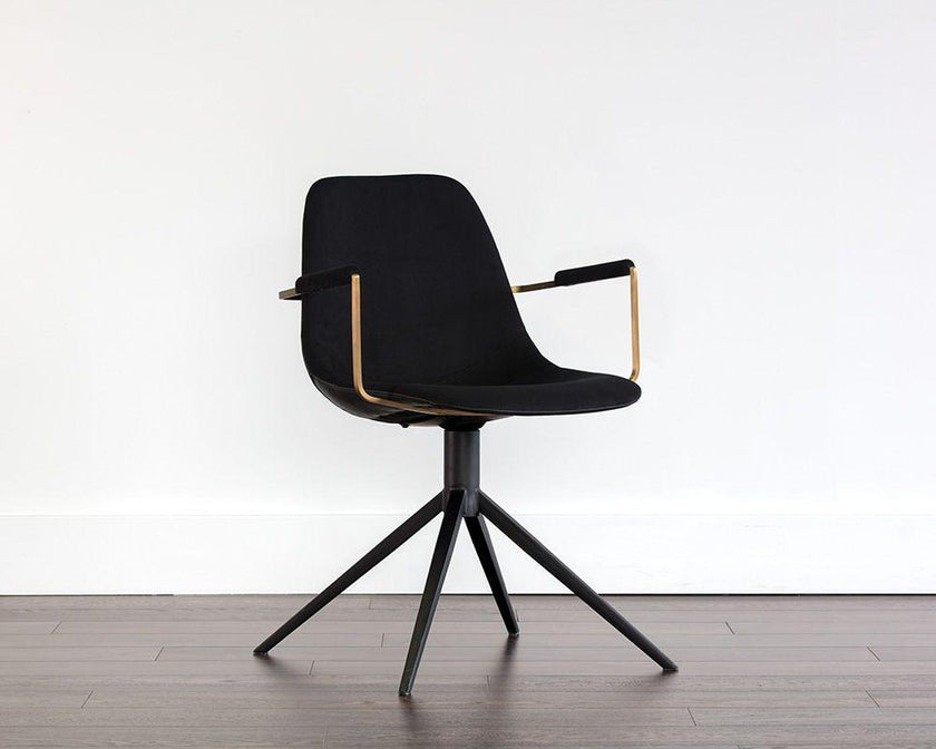 Sunpan Cassius Swivel Chair Clearance