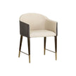 Sunpan Kylin Chair - Dillon Cream / Bravo Ash