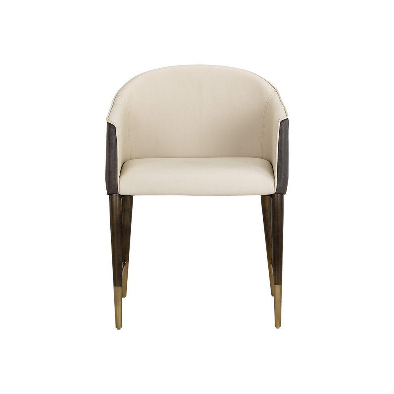 Sunpan Kylin Chair - Dillon Cream / Bravo Ash