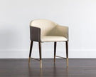Sunpan Kylin Chair - Dillon Cream / Bravo Ash
