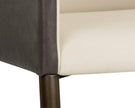 Sunpan Kylin Chair - Dillon Cream / Bravo Ash