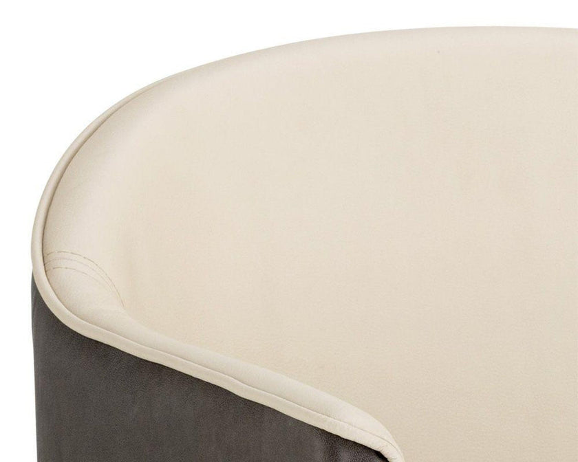 Sunpan Kylin Chair - Dillon Cream / Bravo Ash