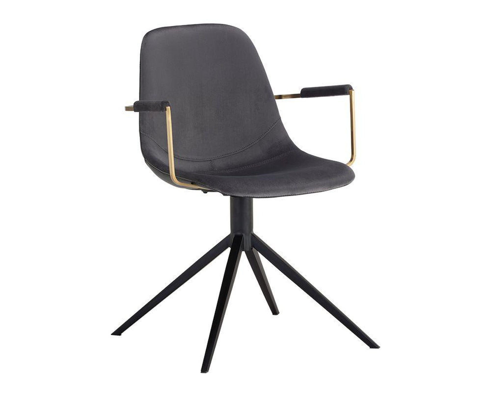 Sunpan Cassius Swivel Chair