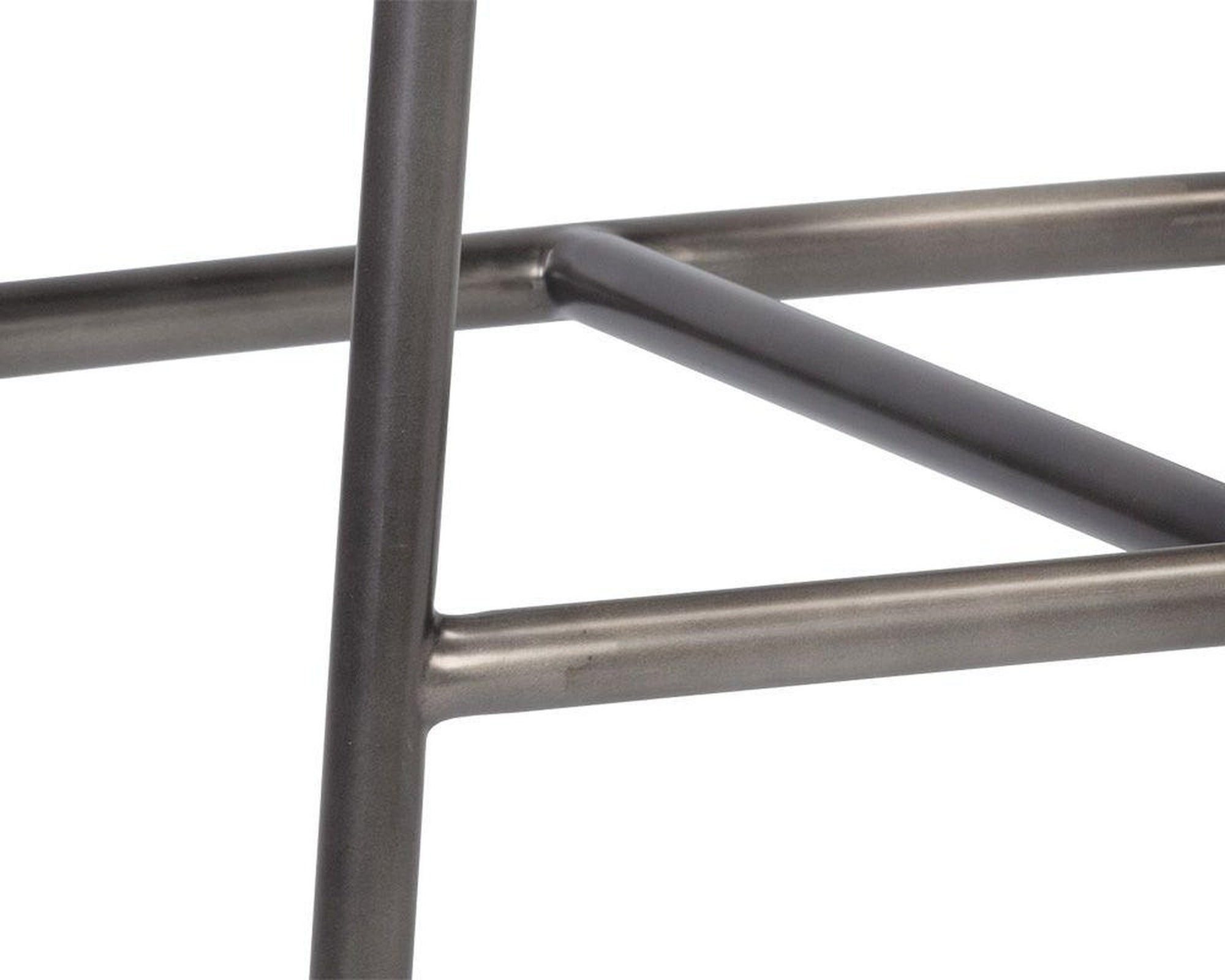 Sunpan Dalary Counter Stool - Bravo Metal / Polo Club Stone