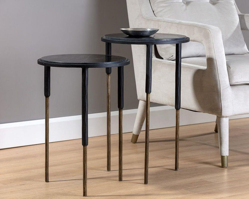 Sunpan Kyrie Nesting Side Tables (set Of 2)