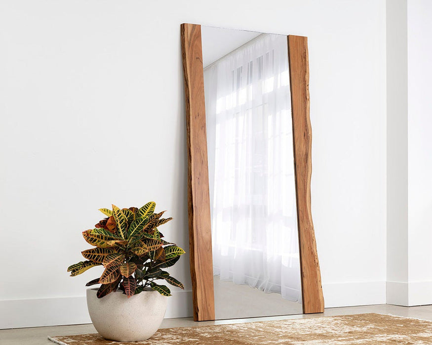 Sunpan Fontana Floor Mirror