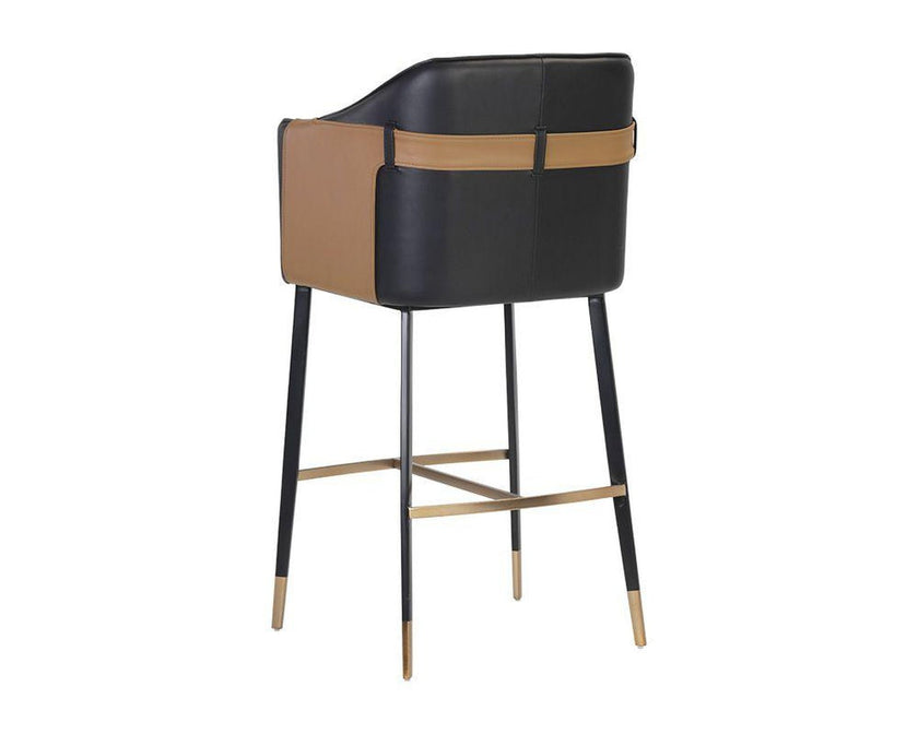 Sunpan Black Carter Barstool Clearance