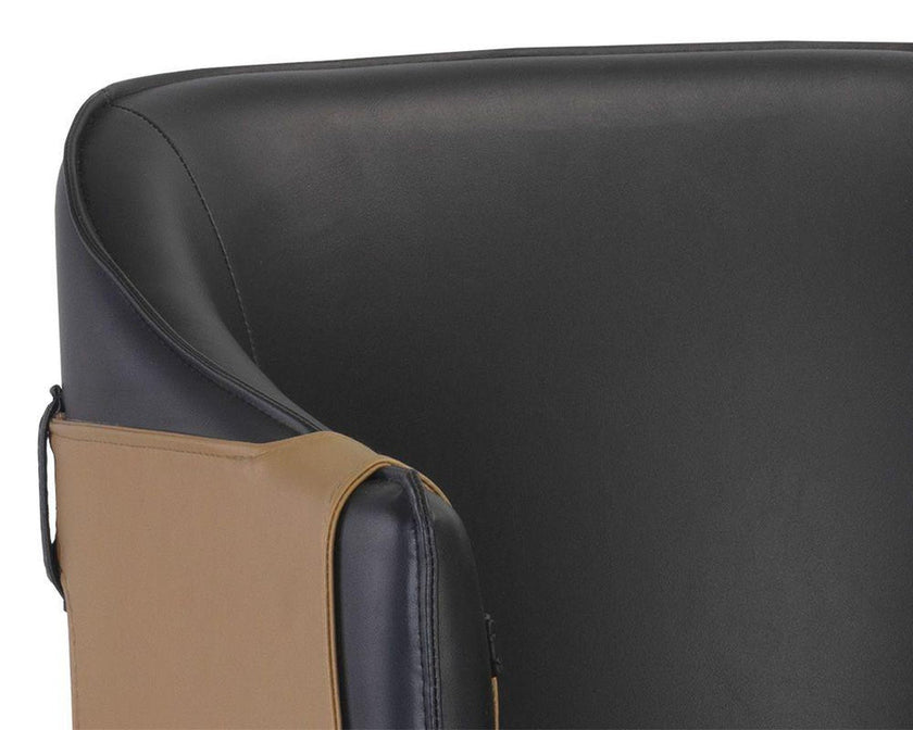 Sunpan Black Carter Barstool Clearance