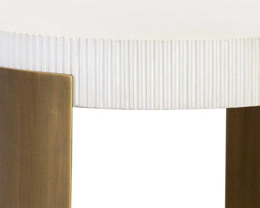 Sunpan Cavette End Table