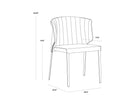 Sunpan Zayden Dining Chair - Belfast Oatmeal