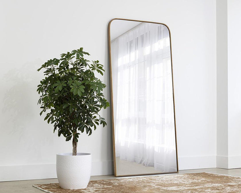 Sunpan Calabasas Floor Mirror