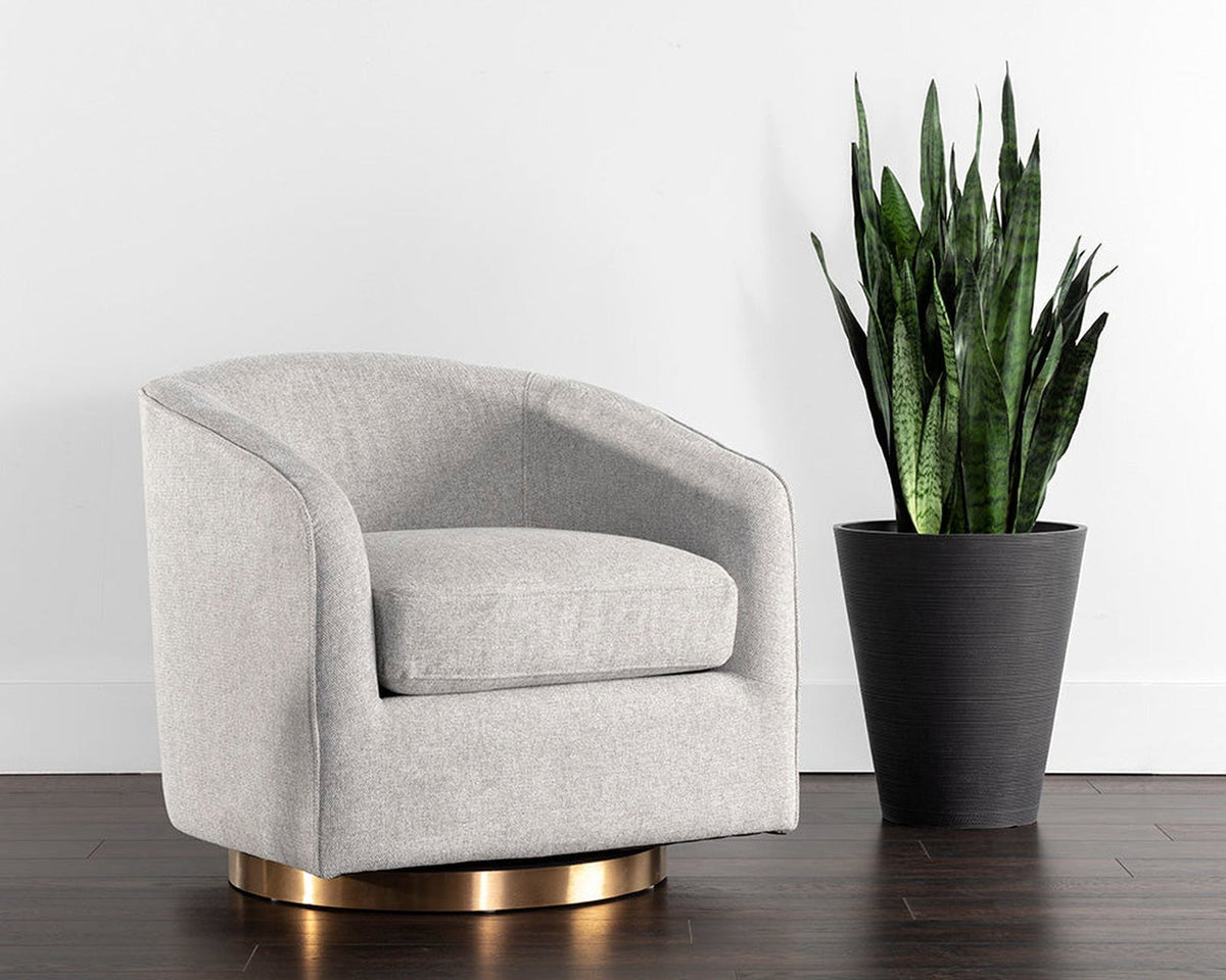 Sunpan Hazel Swivel Lounge Chair