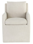 Sunpan Glenrose Wheeled Dining Armchair