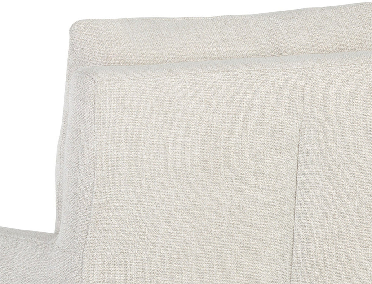 Sunpan Glenrose Wheeled Dining Armchair