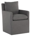 Sunpan Glenrose Wheeled Dining Armchair