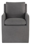 Sunpan Glenrose Wheeled Dining Armchair