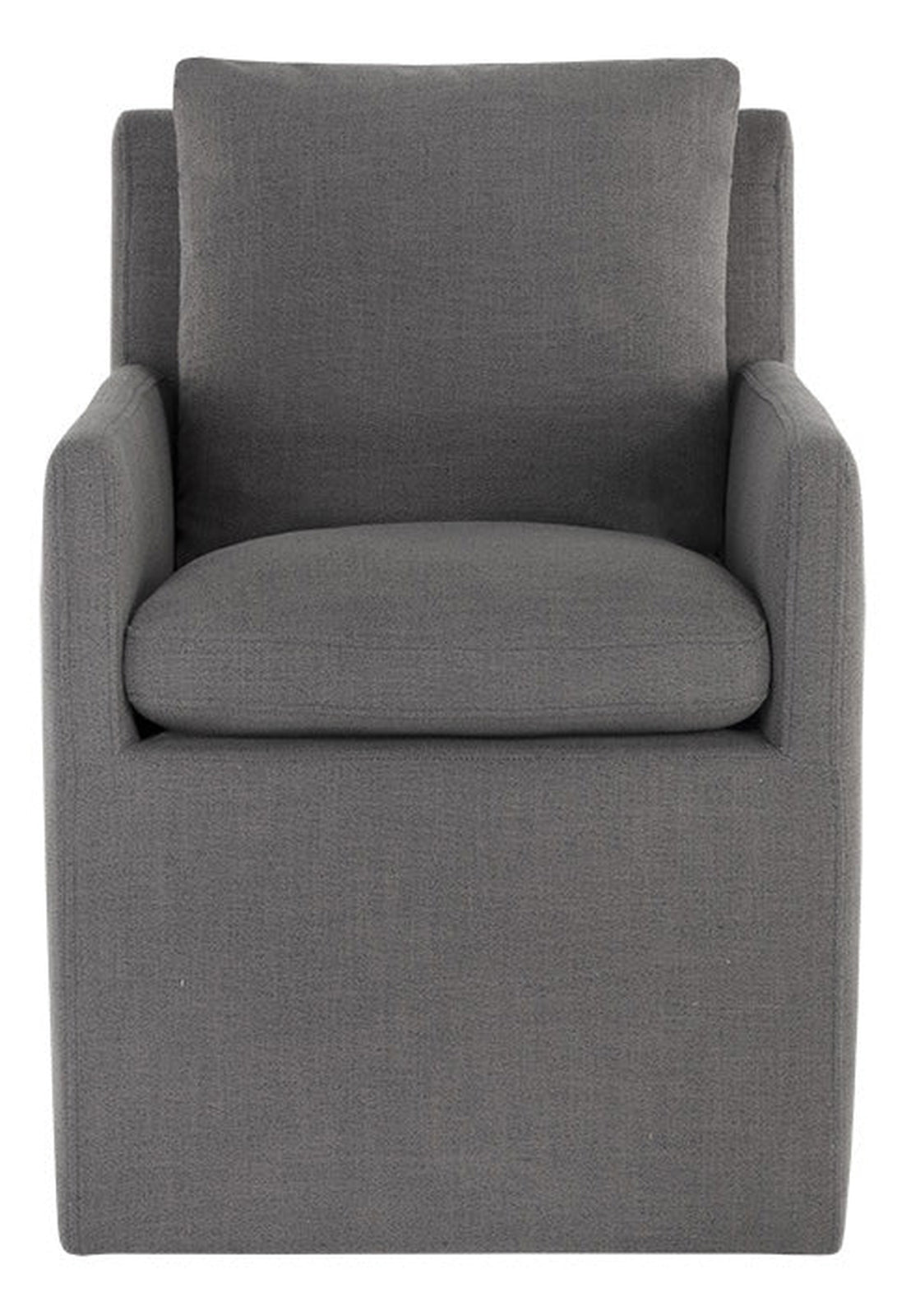 Sunpan Glenrose Wheeled Dining Armchair