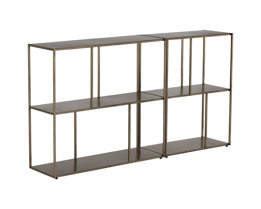 Sunpan Eiffel Low Bookcase