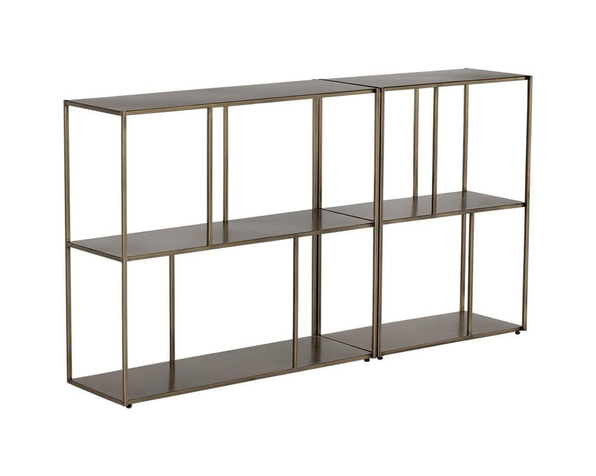 Sunpan Eiffel Low Bookcase