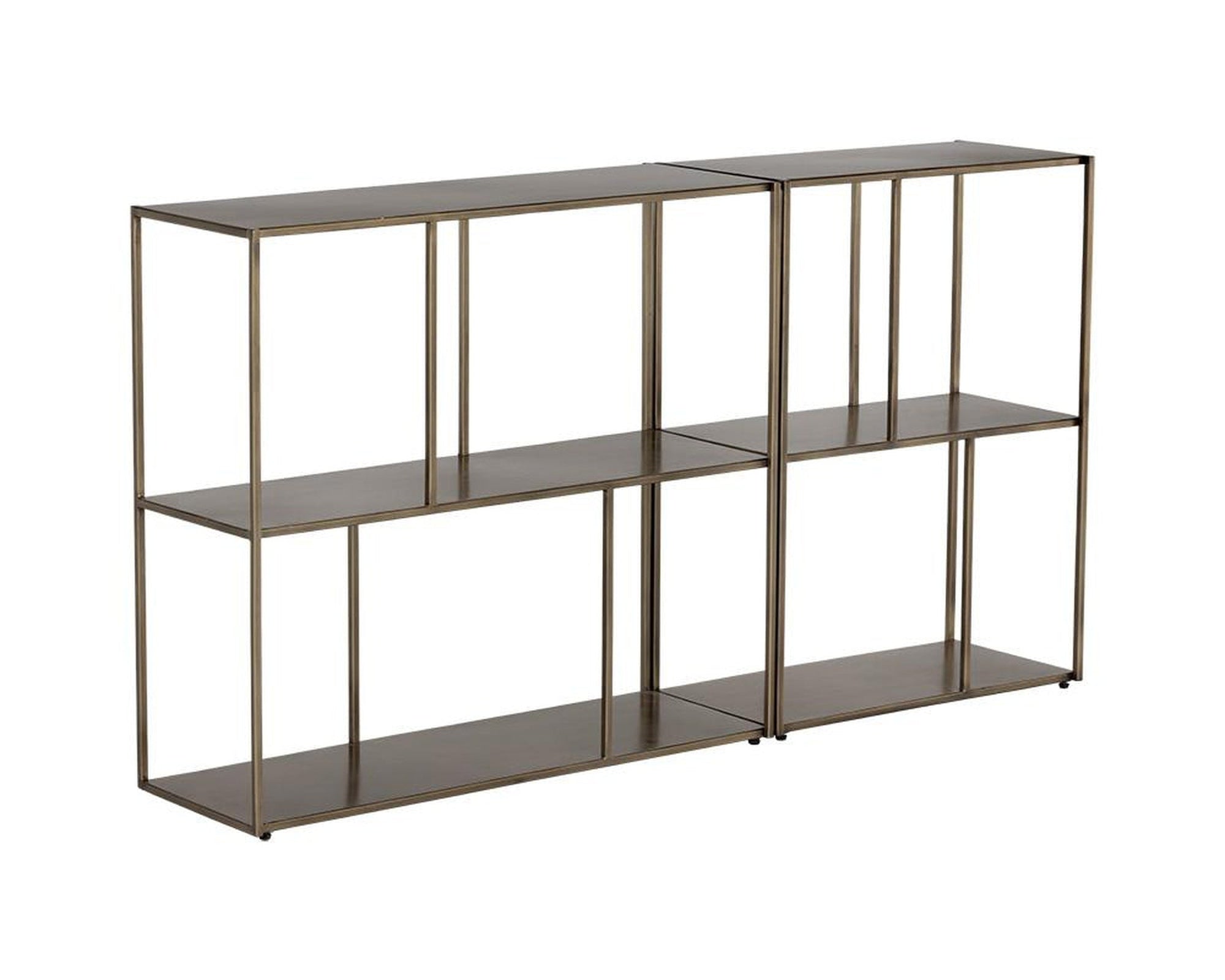 Sunpan Eiffel Low Bookcase