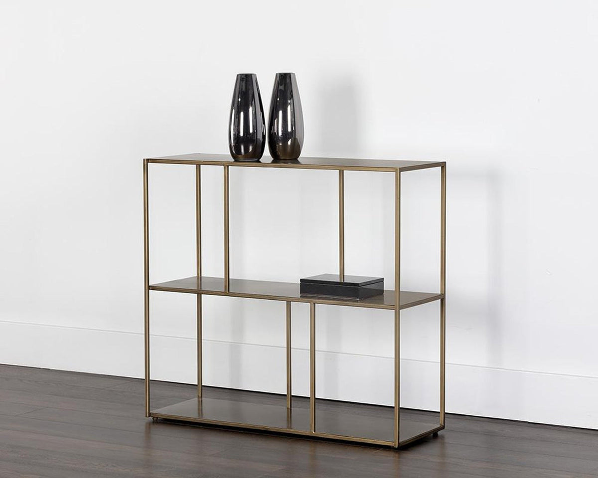 Sunpan Eiffel Low Bookcase