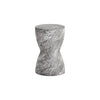 Sunpan Cara End Table Marble Look