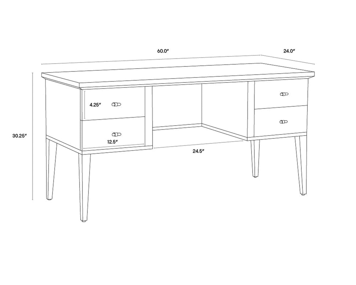 Sunpan Pattinson Desk