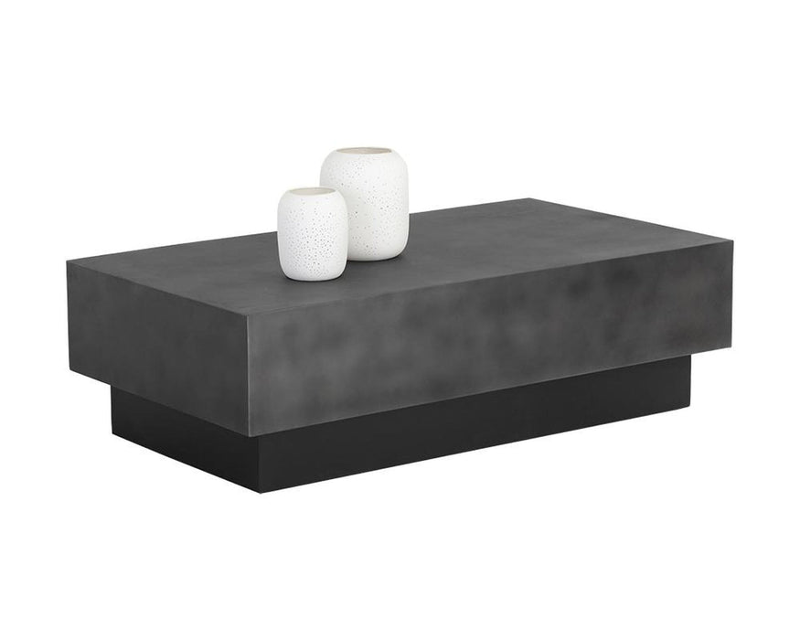 Sunpan Blakely Coffee Table - Gunmetal