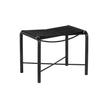 Sunpan Riz Stool - Black Leather