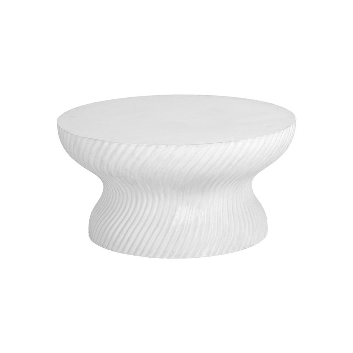 Sunpan Cara Coffee Table - White Clearance