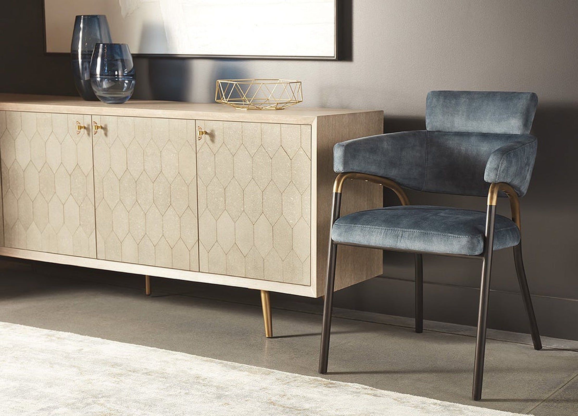 Sunpan Sharqui Dining Armchair Clearance