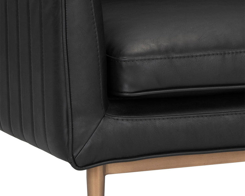 Sunpan Batavia Armchair - Vintage Black