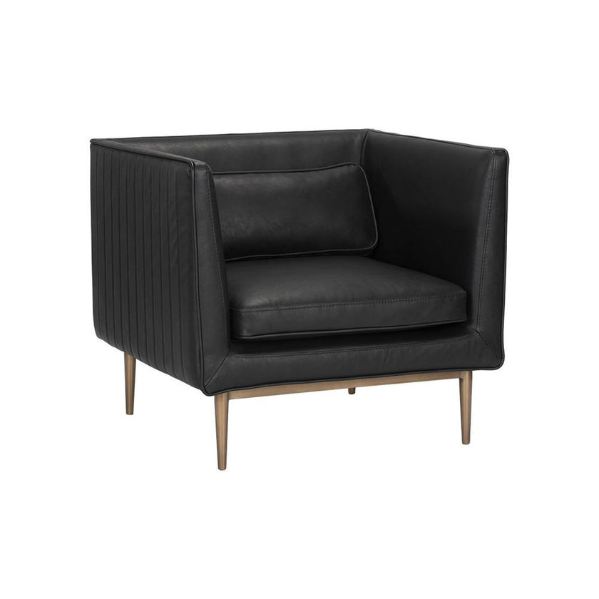 Sunpan Batavia Armchair - Vintage Black