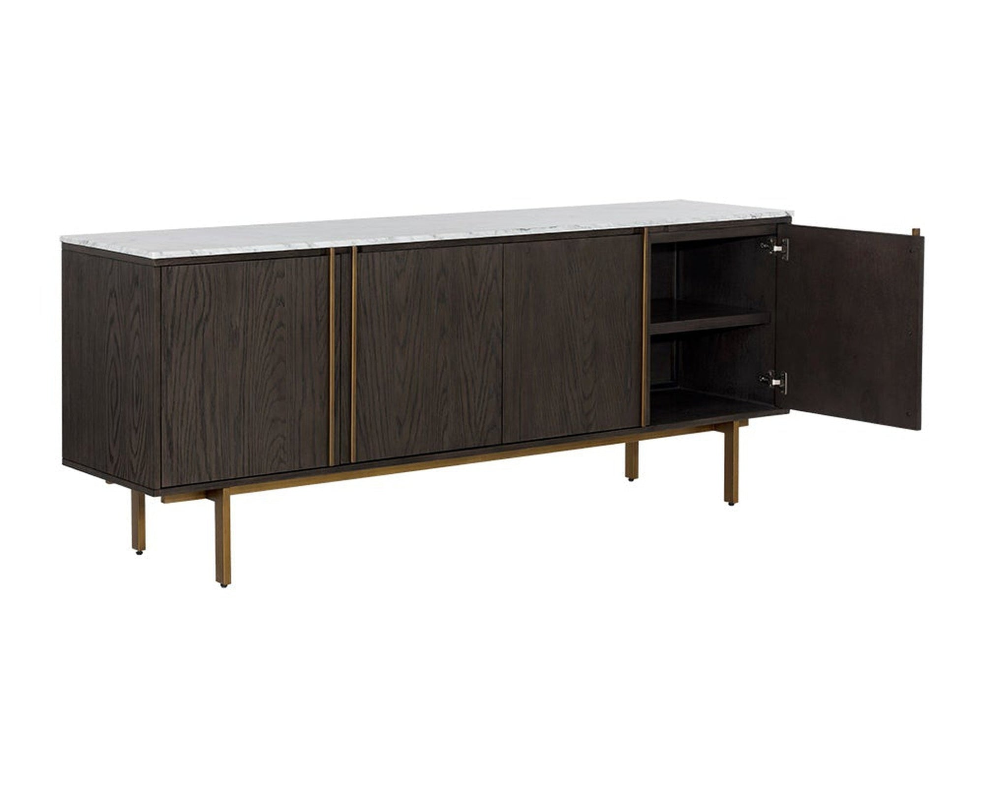 Sunpan Briar Sideboard - Dark Brown