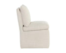Sunpan Glenrose Wheeled Dining Chair