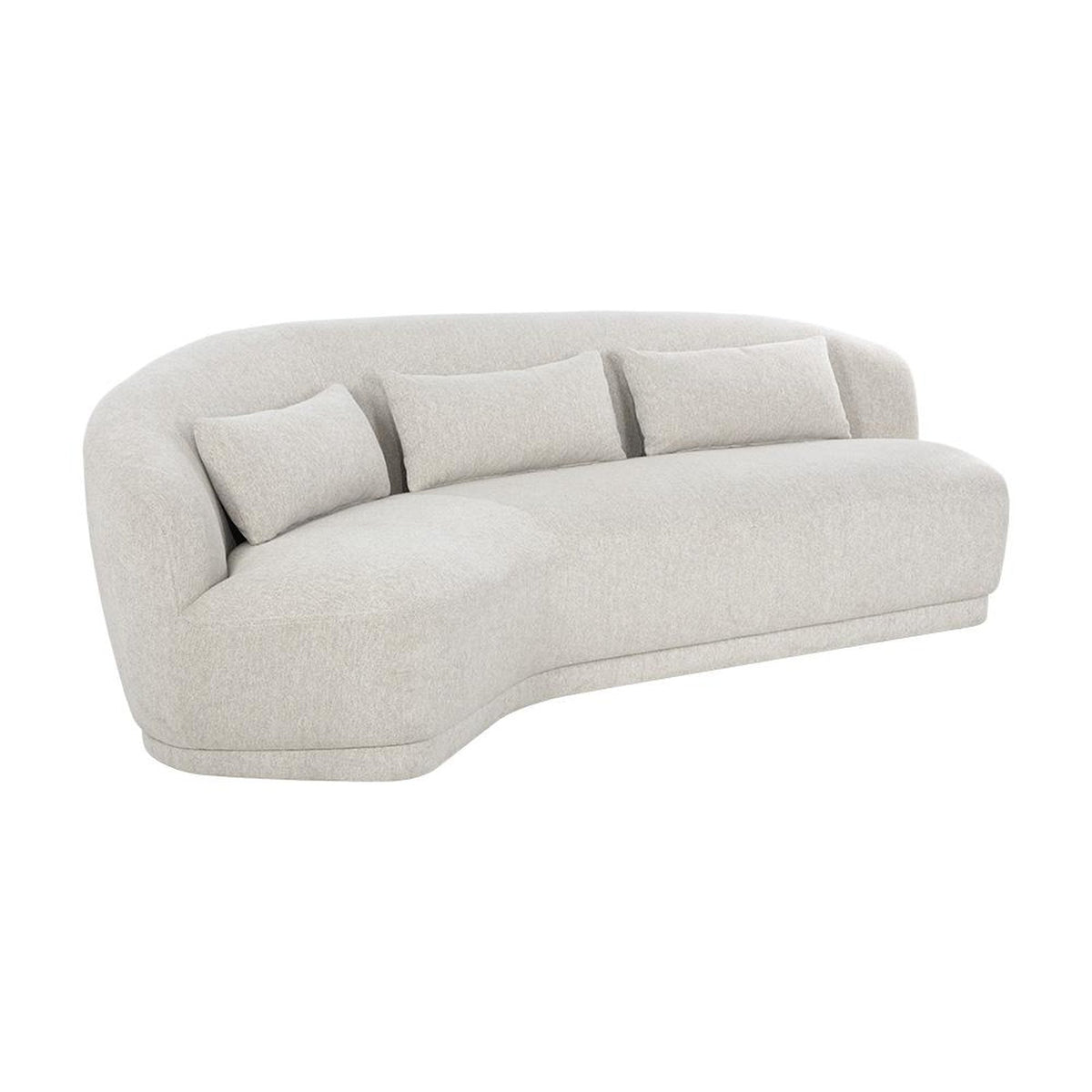Sunpan Soraya Sofa - Dove Cream