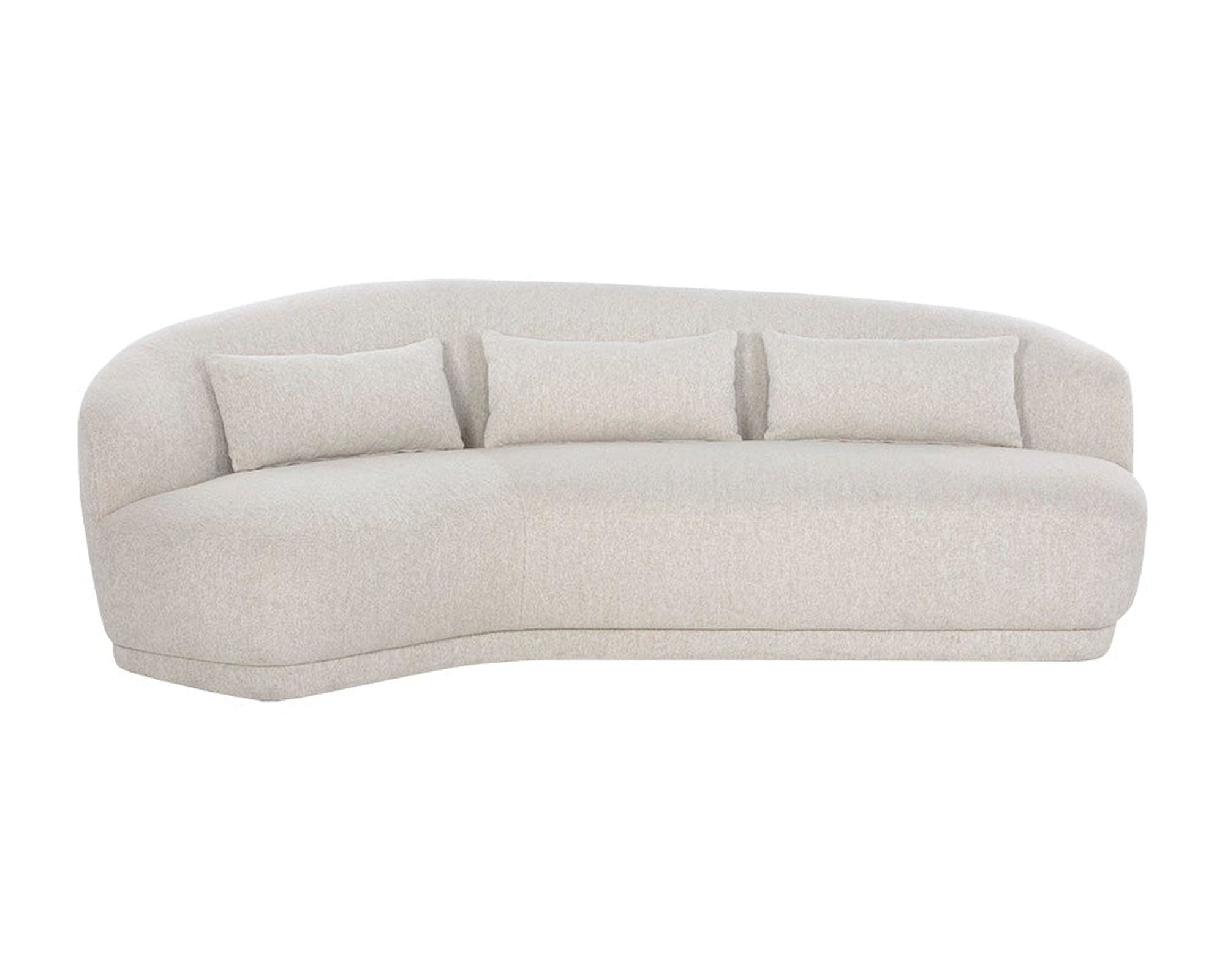 Sunpan Soraya Sofa - Dove Cream